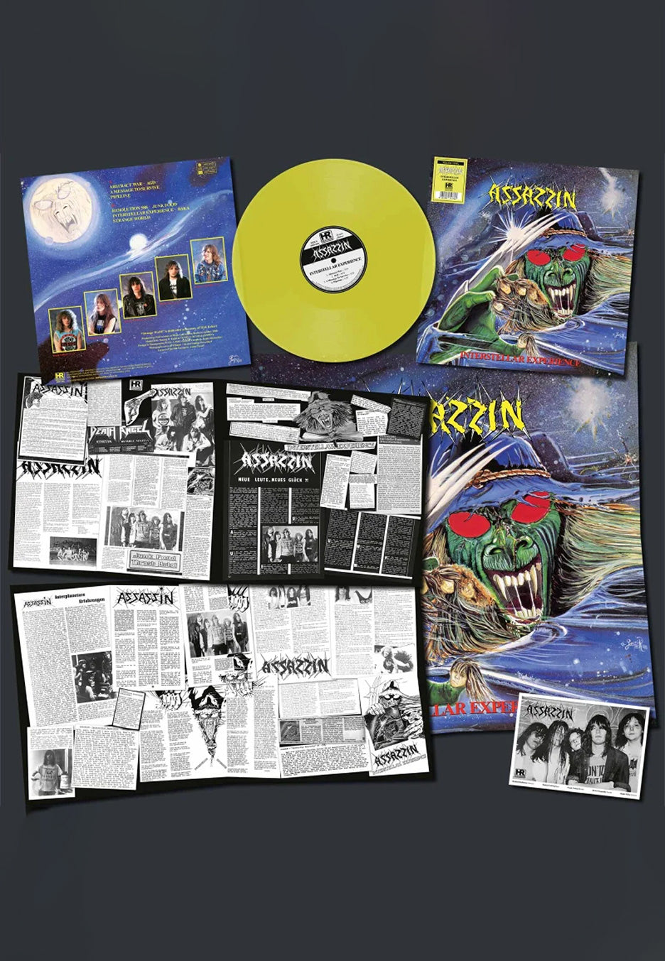 Assassin - Interstellar Experience Ltd. Piss Yellow - Colored Vinyl | Neutral-Image