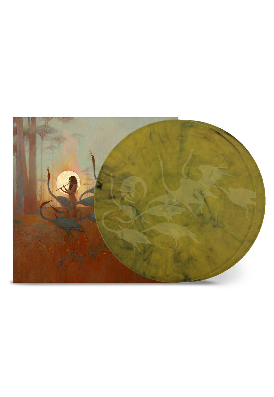 Alcest - Les Chants De L'Aurore Ltd. Deluxe Black/Yellow - Marbled 2 Vinyl | Neutral-Image