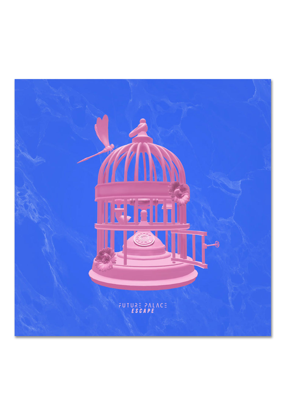 Future Palace - Escape Ltd. Light Blue/Light Rose Split - Colored Vinyl | Neutral-Image