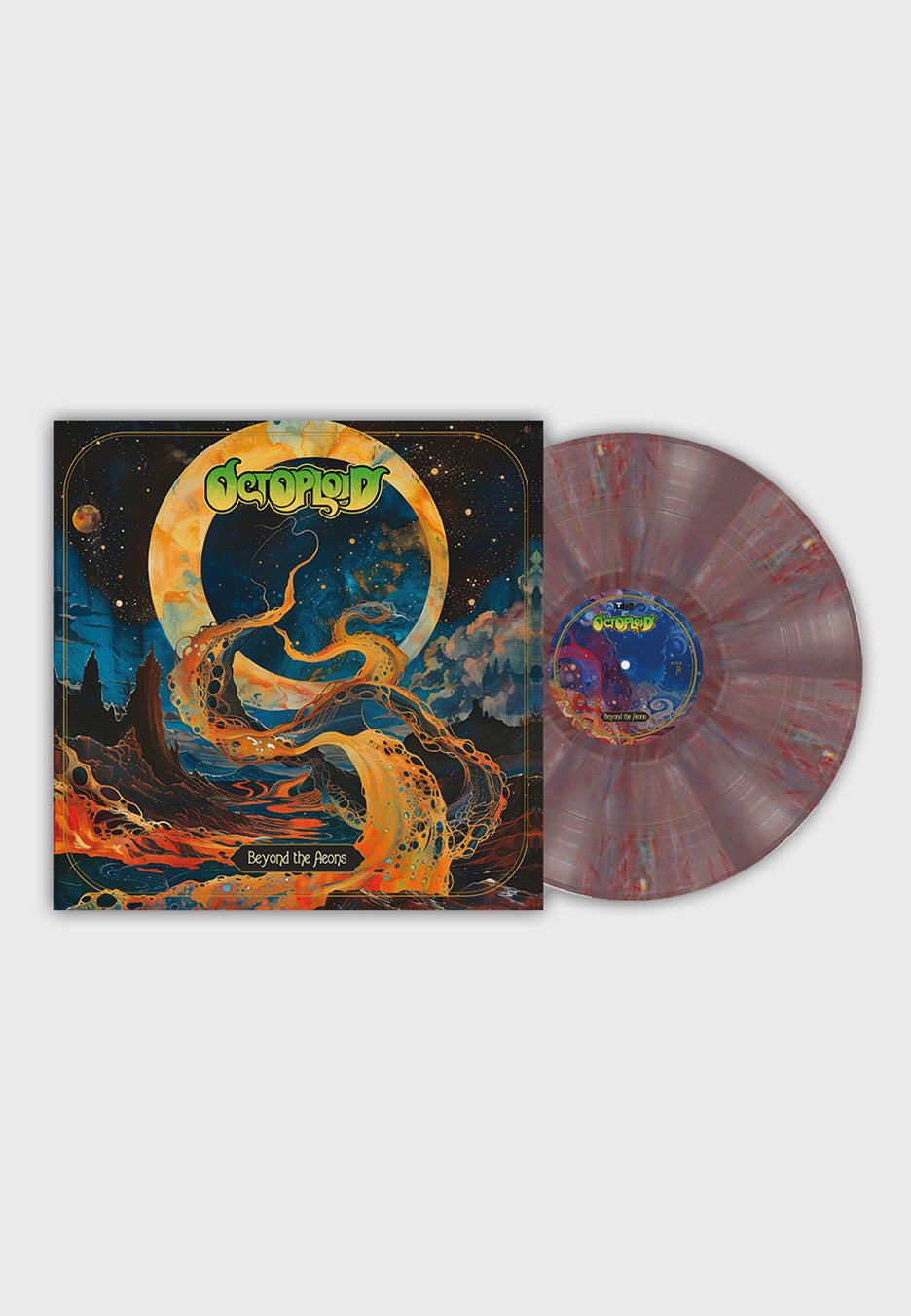 Octoploid - Beyond The Aeons Ltd. Recycled - Marbled Vinyl | Neutral-Image