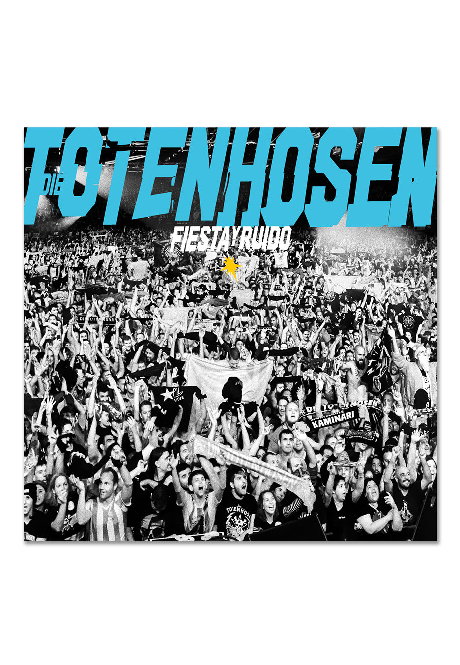 Die Toten Hosen - Fiesta Y Ruido: Die Toten Hosen Live In Argentinien Ltd. White/Blue - Colored 2 Vinyl | Neutral-Image