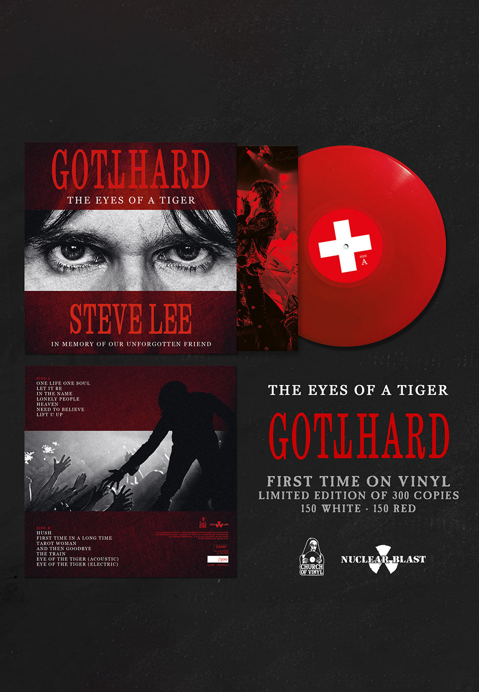 Gotthard - The Eyes Of A Tiger Ltd. Red - Colored Vinyl | Neutral-Image