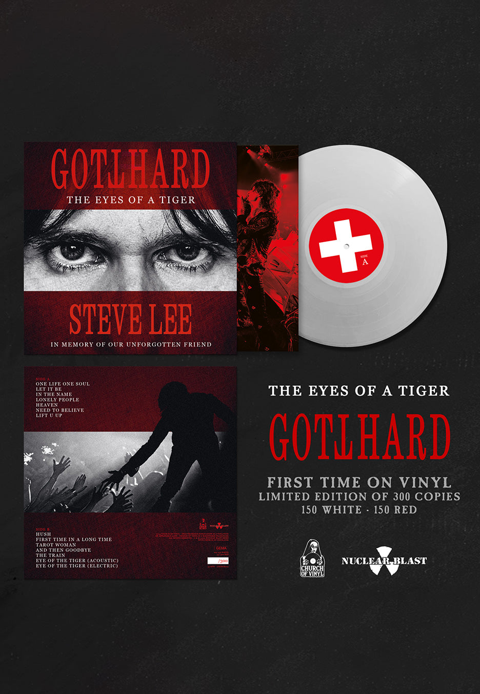 Gotthard - The Eyes Of A Tiger Ltd. White - Colored Vinyl | Neutral-Image