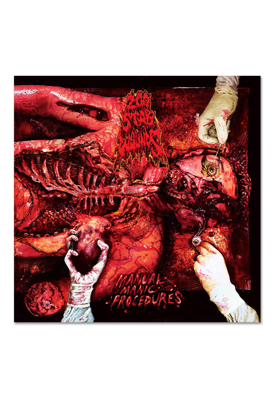 200 Stab Wounds - Manual Manic Procedures Ltd. Dark Liver - Marbled Vinyl | Neutral-Image