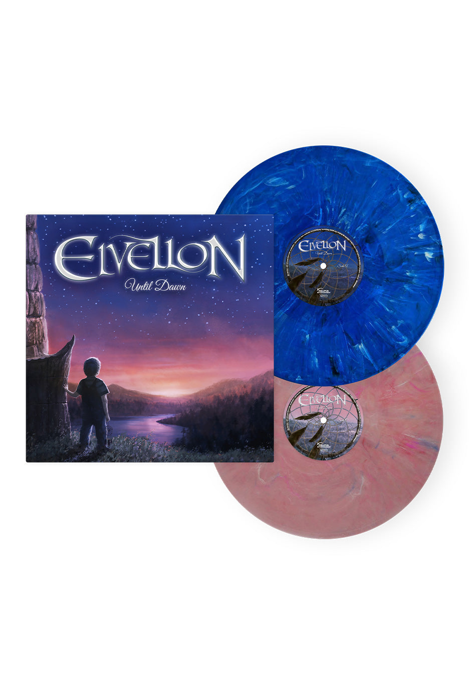 Elvellon - Until Dawn Ltd. Blue/Rose - Marbled 2 Vinyl | Neutral-Image