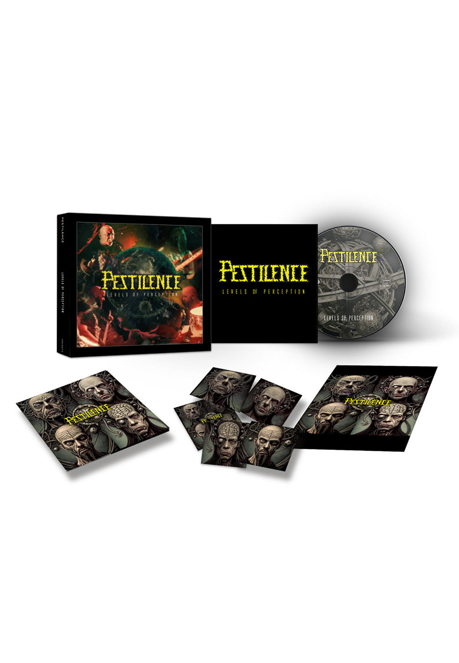 Pestilence - Levels Of Perception Ltd. Edition - CD Box Set | Neutral-Image