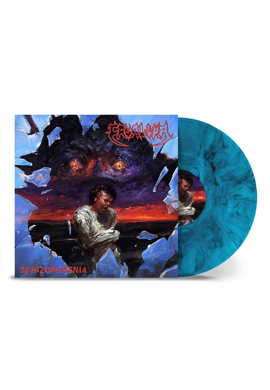 Cavalera - Schizophrenia Ltd. Sky Blue/Black - Marbled Vinyl | Neutral-Image