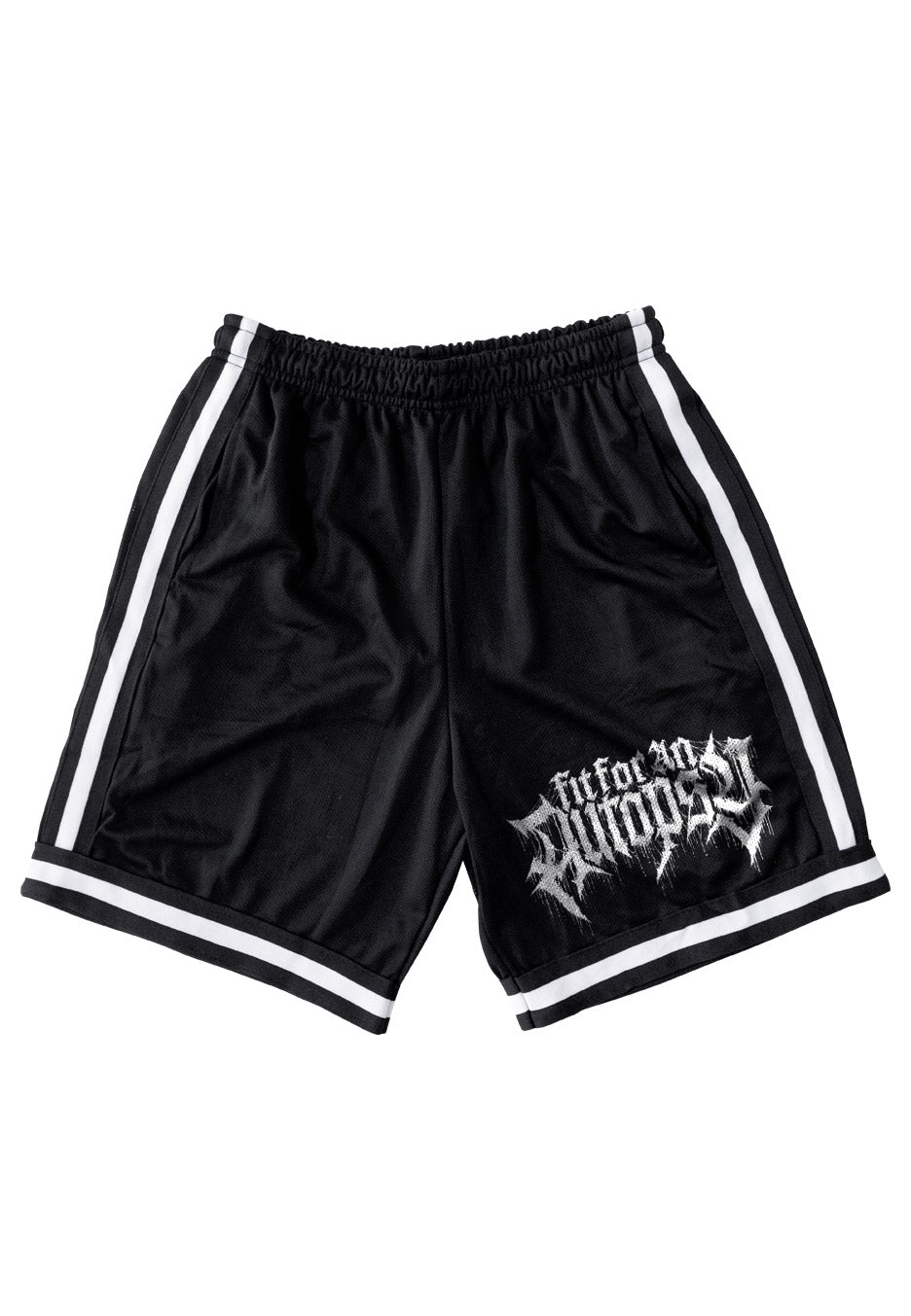 Fit For An Autopsy - New Logo Striped  - Shorts | Neutral-Image