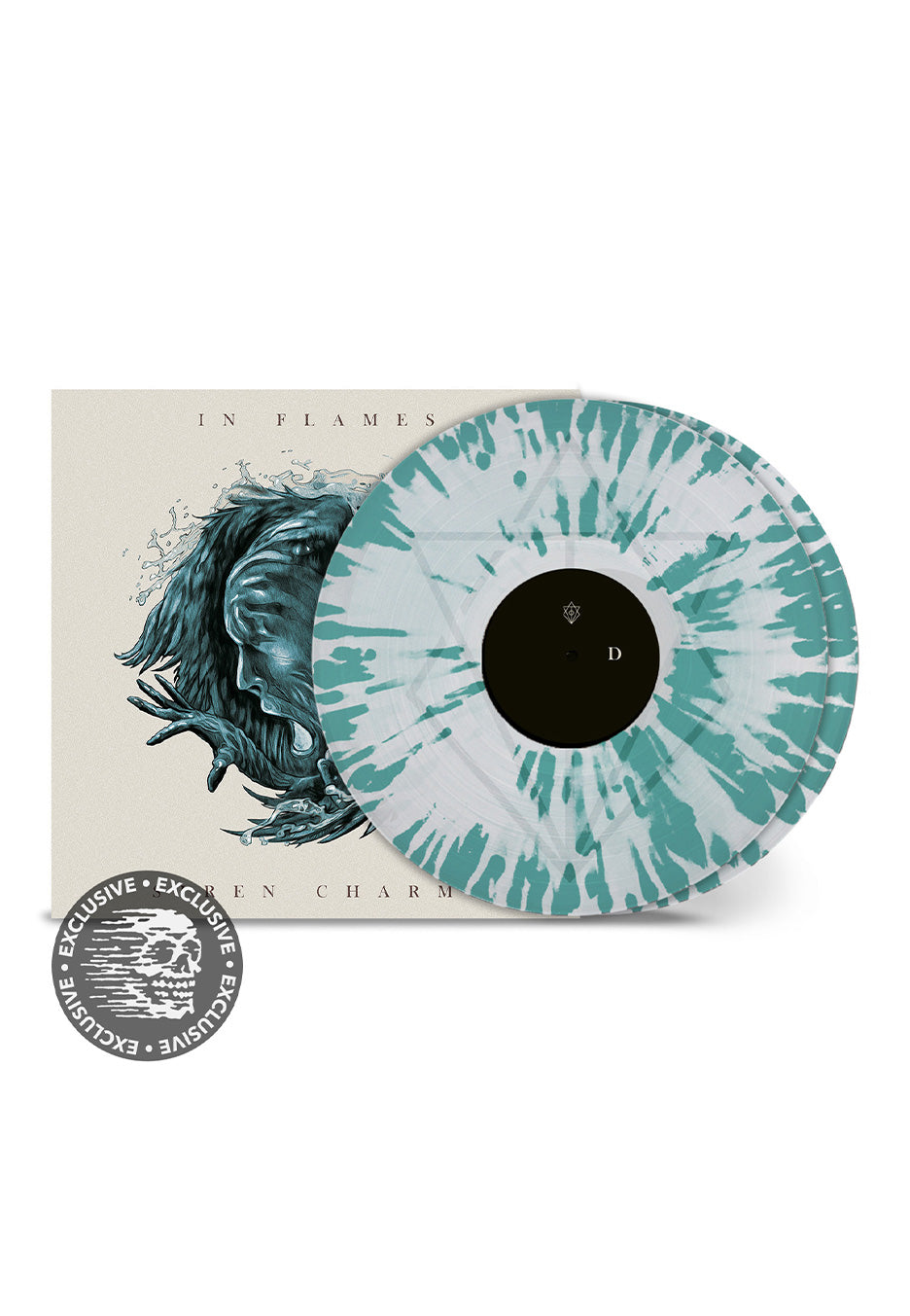 In Flames - Siren Charms (10th Anniversary) Ltd. Crystal Clear/Turquoi