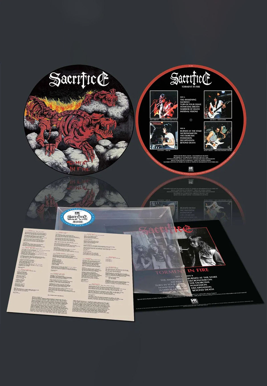 Sacrifice - Torment In Fire Ltd. - Picture Vinyl | Neutral-Image