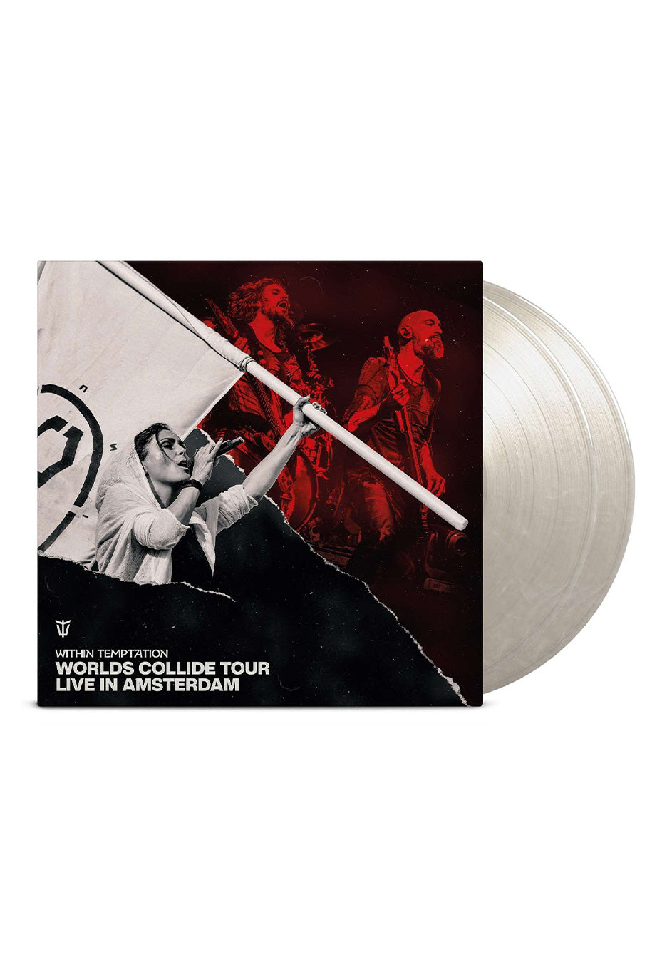 Within Temptation - Worlds Collide Tour Live In Amsterdam Ltd. White - Colored 2 Vinyl | Neutral-Image