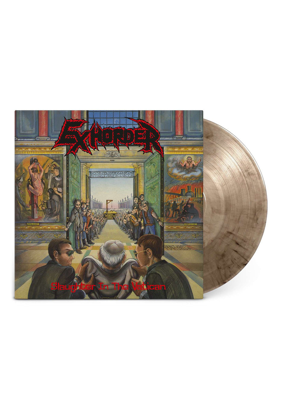 Exhorder - Slaughter In The Vatican Ltd. Crystal Clear/Black - Marbled Vinyl | Neutral-Image