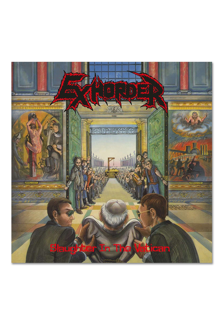 Exhorder - Slaughter In The Vatican Ltd. Crystal Clear/Black - Marbled Vinyl | Neutral-Image
