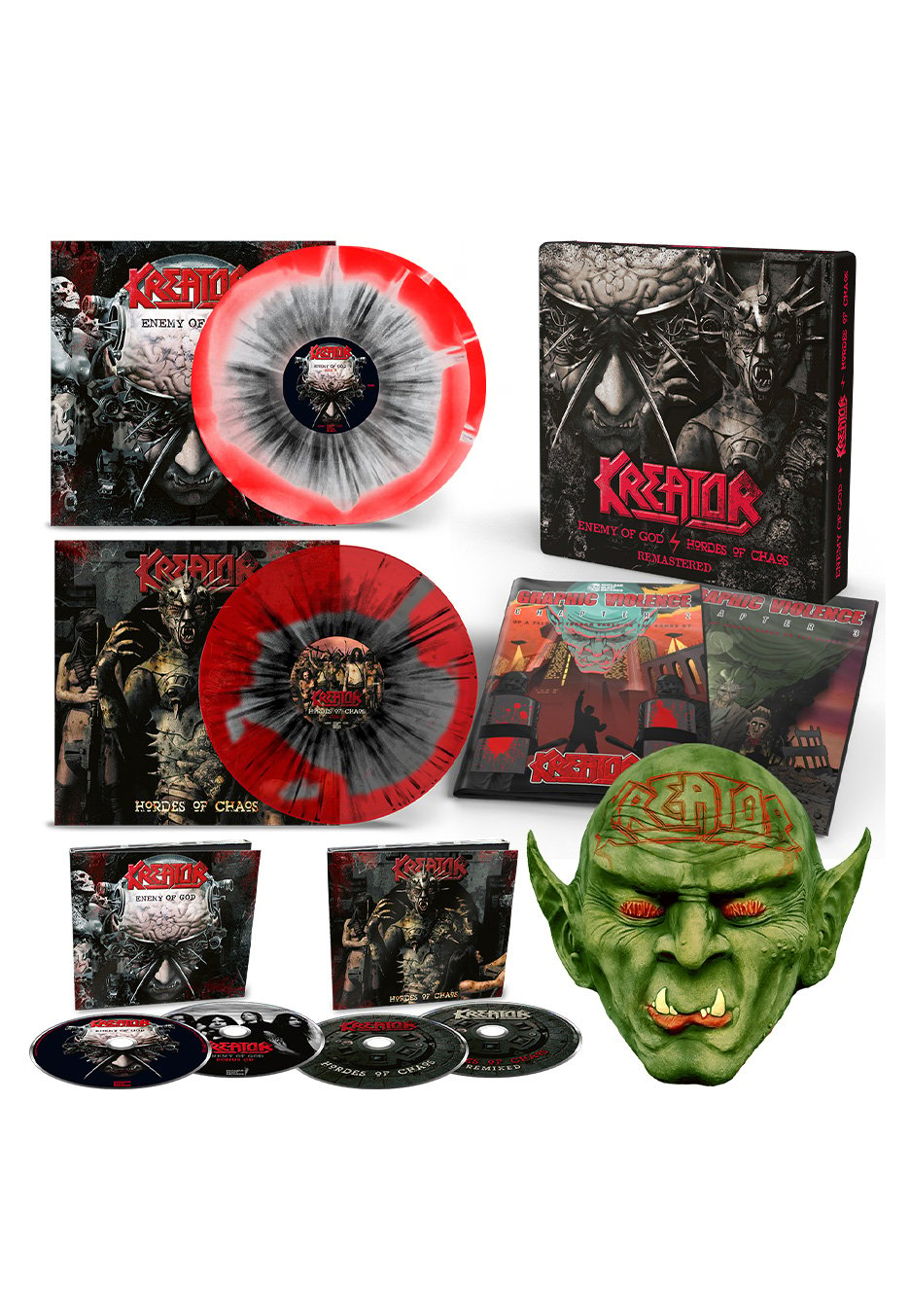Kreator - Enemy Of God / Hordes Of Chaos (Remastered) - Vinyl Box