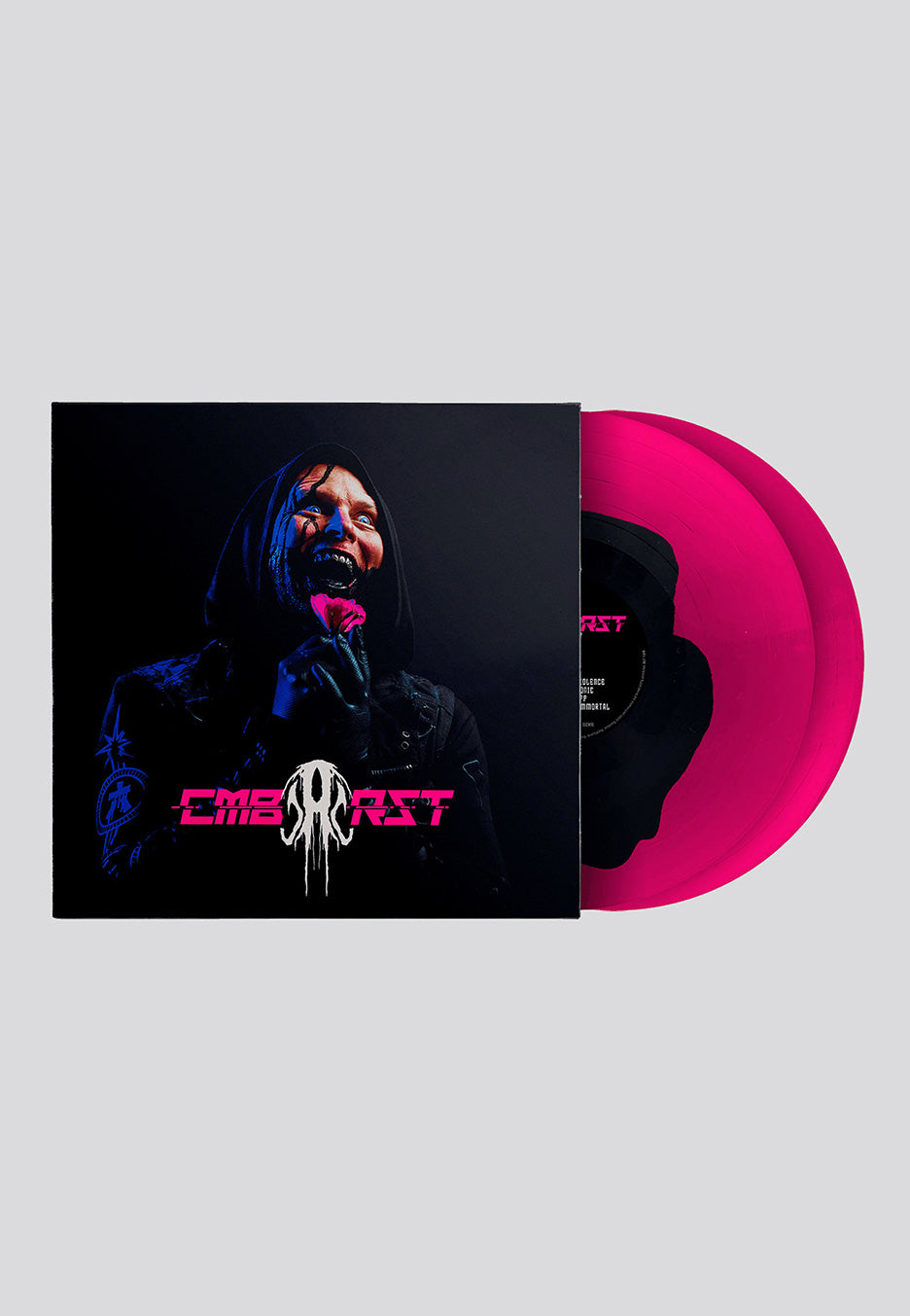 Combichrist - CMBCRST Ltd. Transparent Pink/Black - Colored 2 Vinyl | Neutral-Image