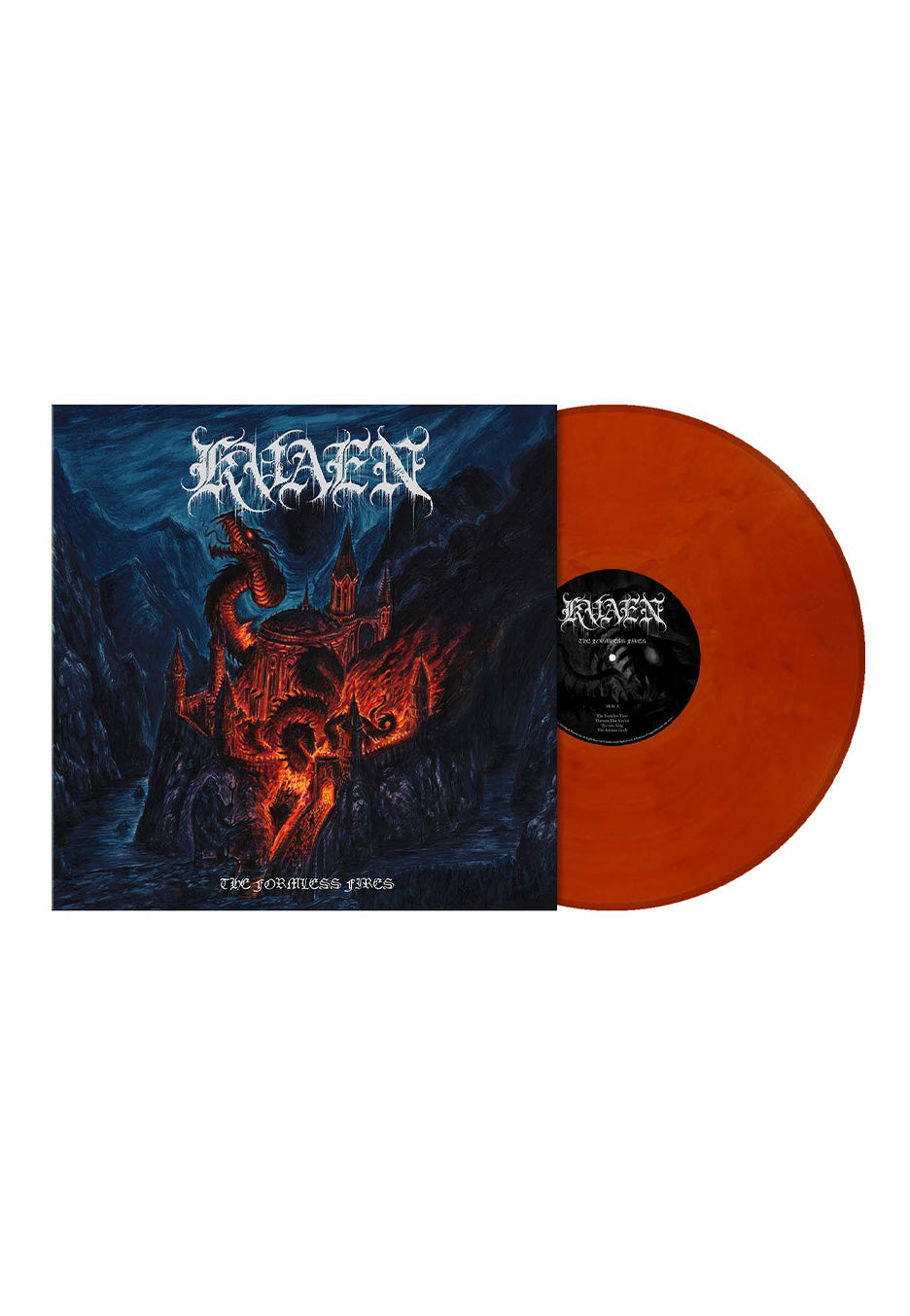 Kvaen - The Formless Fires Ltd. Copper Orange - Marbled Vinyl | Neutral-Image