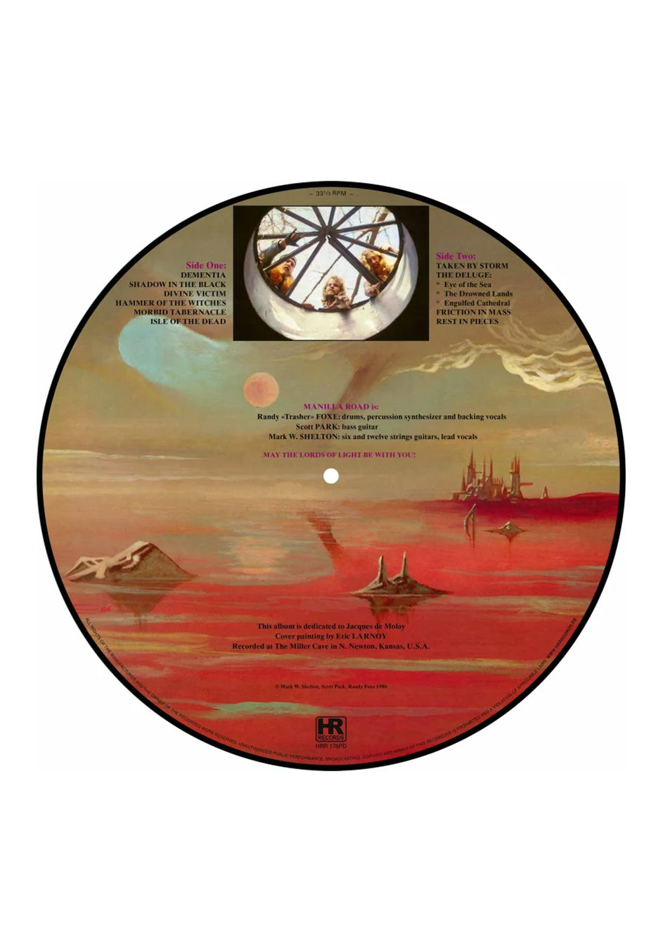 Manilla Road - The Deluge Ltd. - Picture Vinyl | Neutral-Image