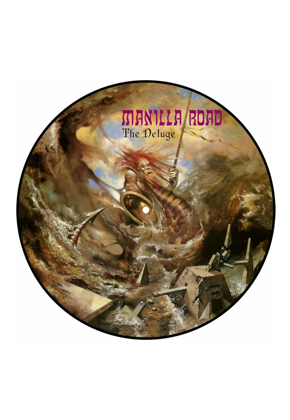 Manilla Road - The Deluge Ltd. - Picture Vinyl | Neutral-Image