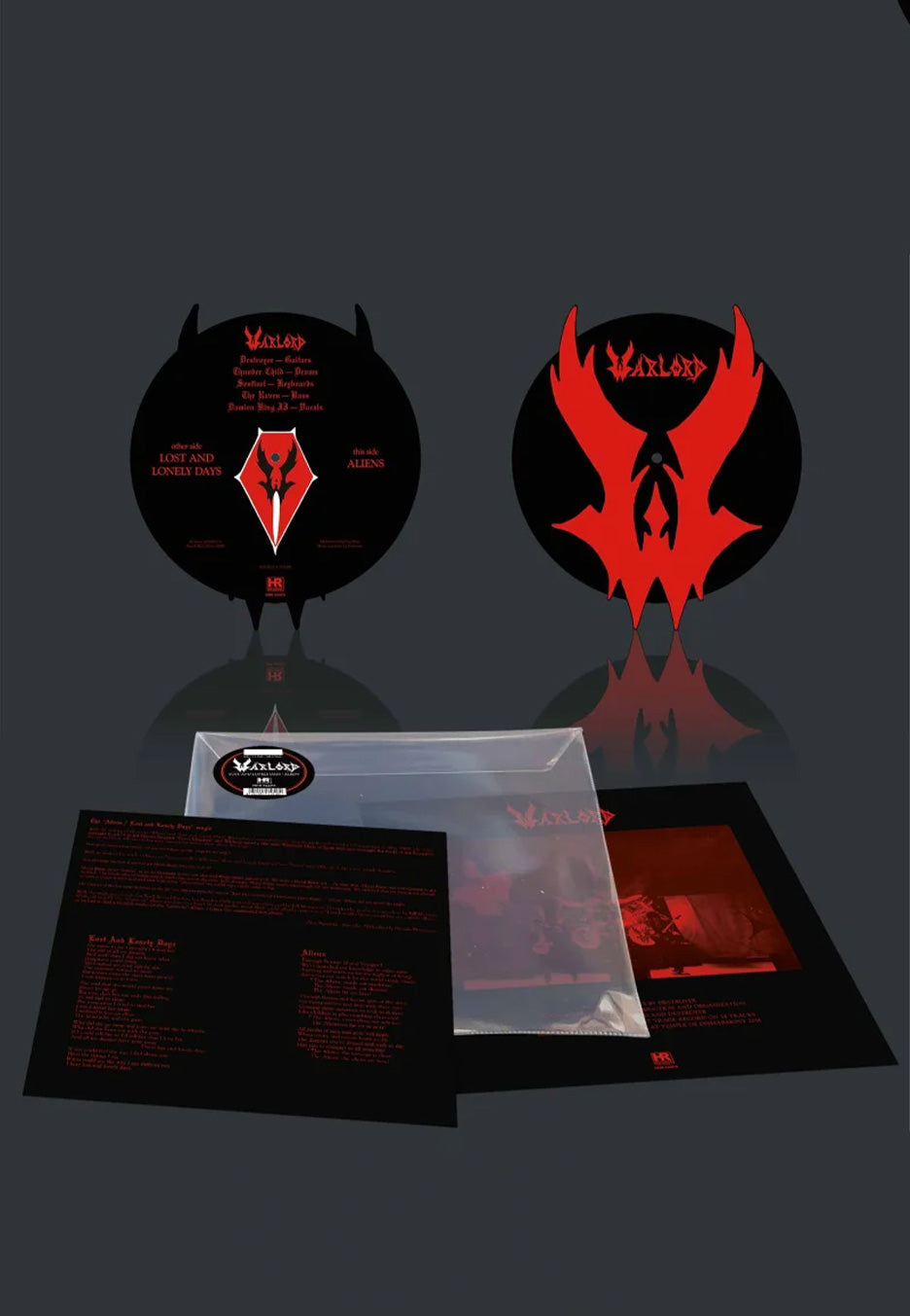 Warlord - Lost And Lonely Days / Aliens Ltd. Picture Shape Vinyl | Neutral-Image