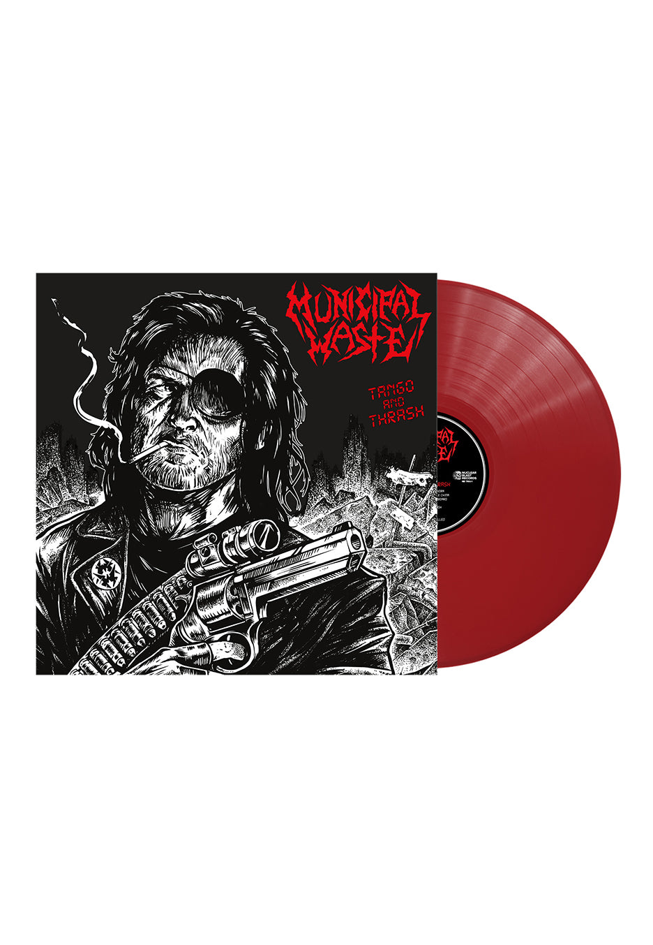 Municipal Waste - Tango & Thrash (Redux) Solid Red - Colored Vinyl | Neutral-Image