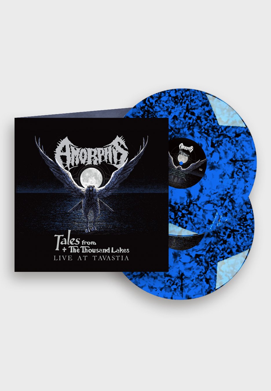 Amorphis - Tales From The Thousand Lakes (Live At Tavastia) Ltd. Blue/Black Dust - Colored 2 Vinyl | Neutral-Image