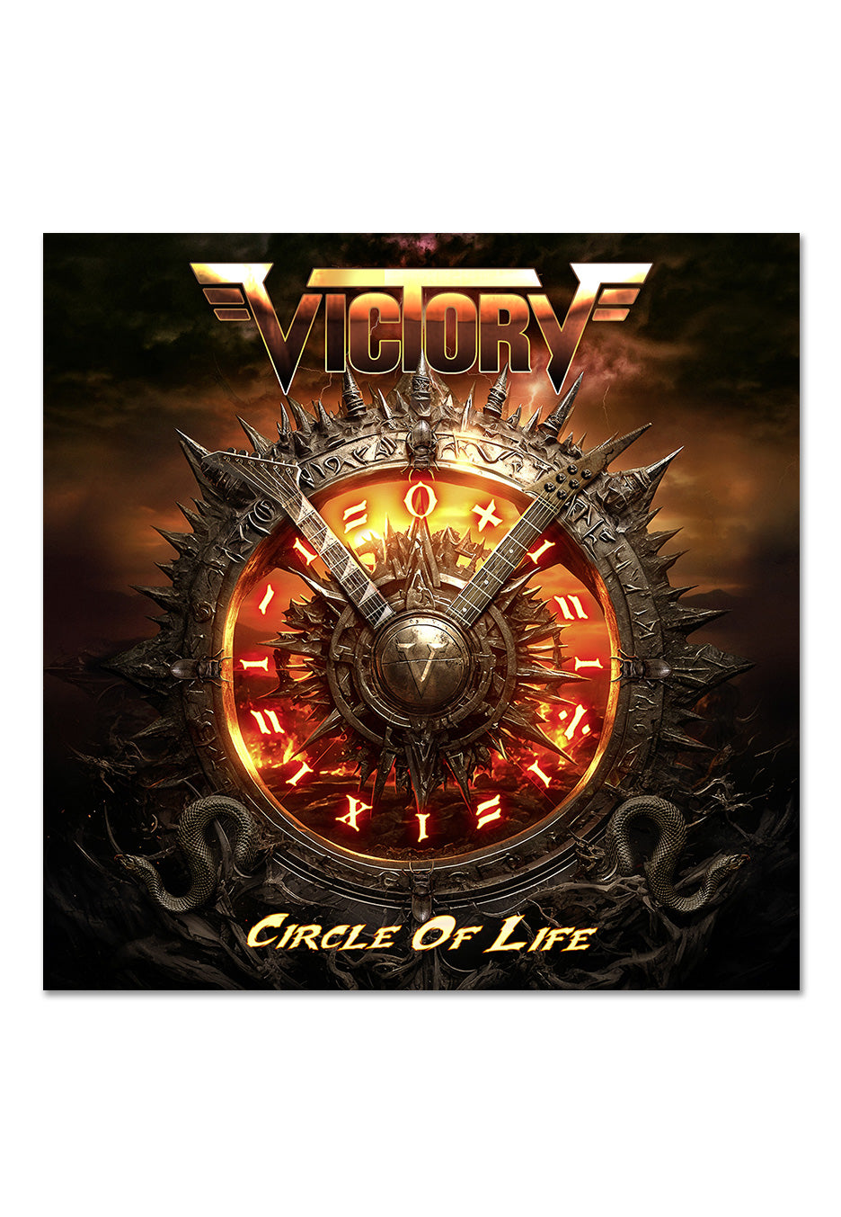 Victory - Circle Of Life Ltd. Sunburst Orange/Black - Colored Vinyl | Neutral-Image