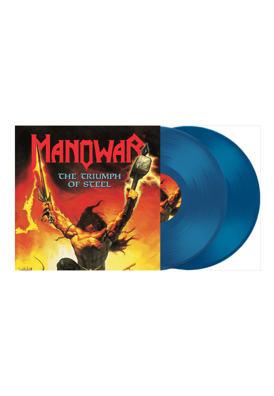 Manowar - The Triumph Of Steel Ltd. Blue - Colored 2 Vinyl | Neutral-Image