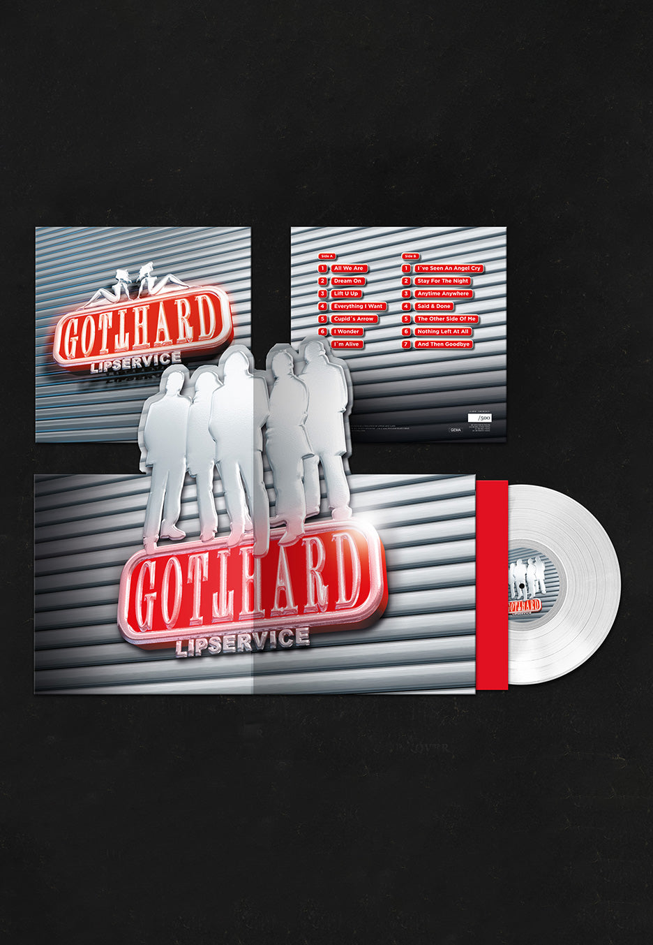 Gotthard - Lipservice Ltd. White - Colored Vinyl | Neutral-Image