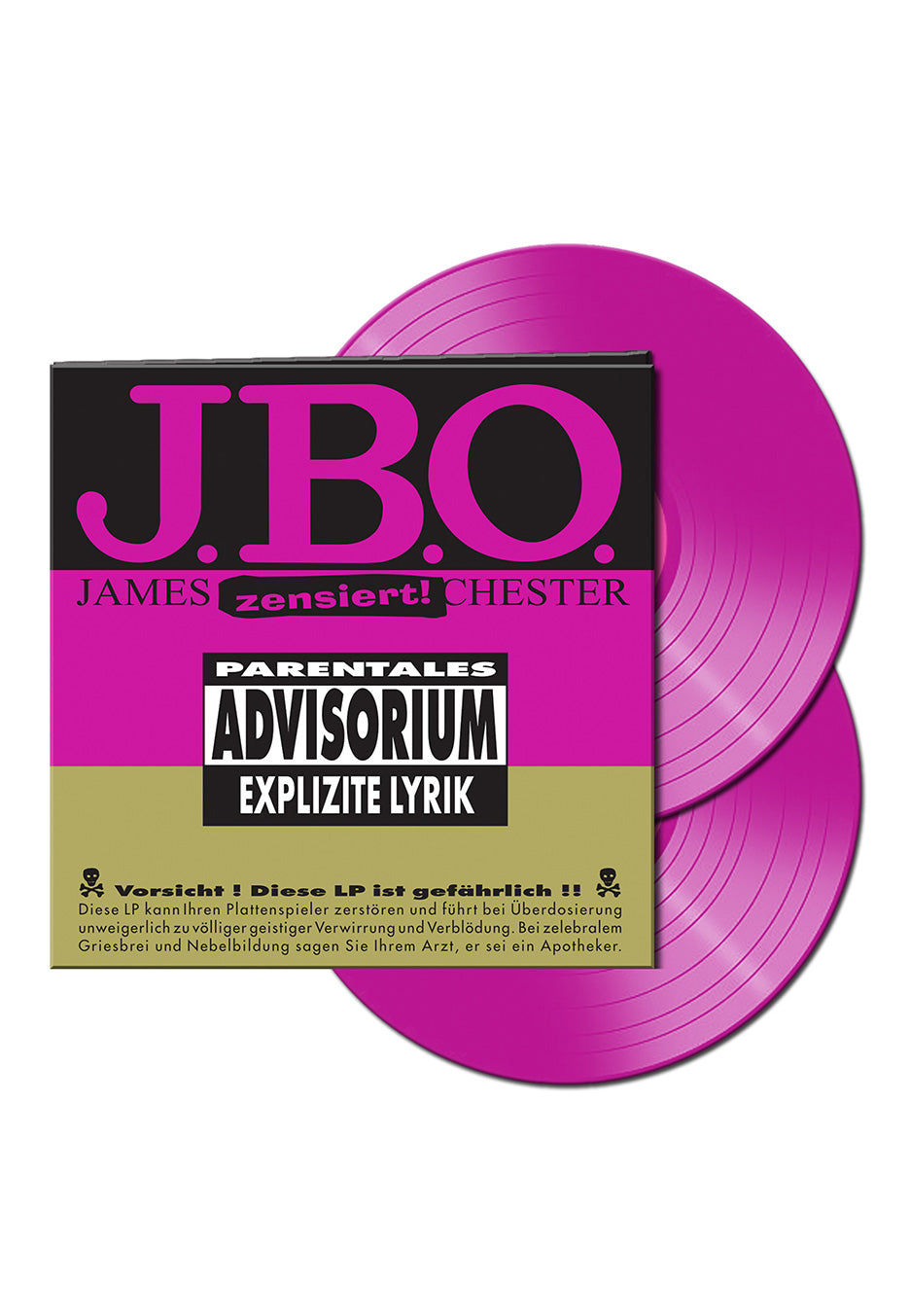 J.B.O. - Explizite Lyrik Ltd. Neon Pink - Colored 2 Vinyl | Neutral-Image