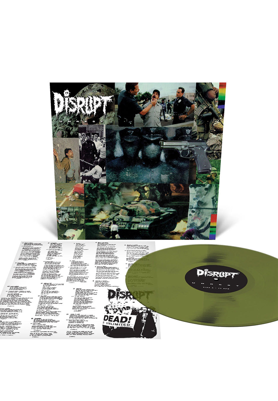 Disrupt - Unrest Ltd. Swamp Green - Colored Vinyl | Neutral-Image