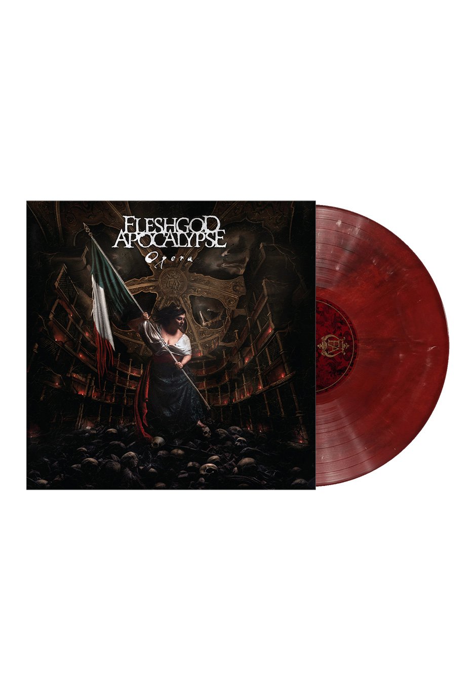 Fleshgod Apocalypse - Opera Ltd. Red - Marbled Vinyl | Neutral-Image