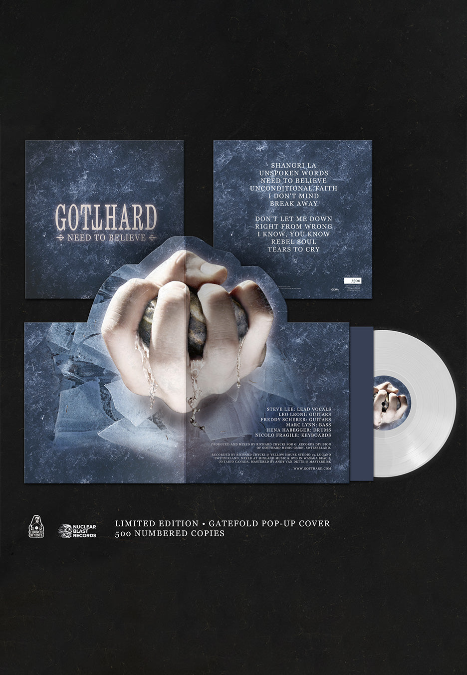 Gotthard - Need To Believe Ltd. White - Colored Vinyl | Neutral-Image