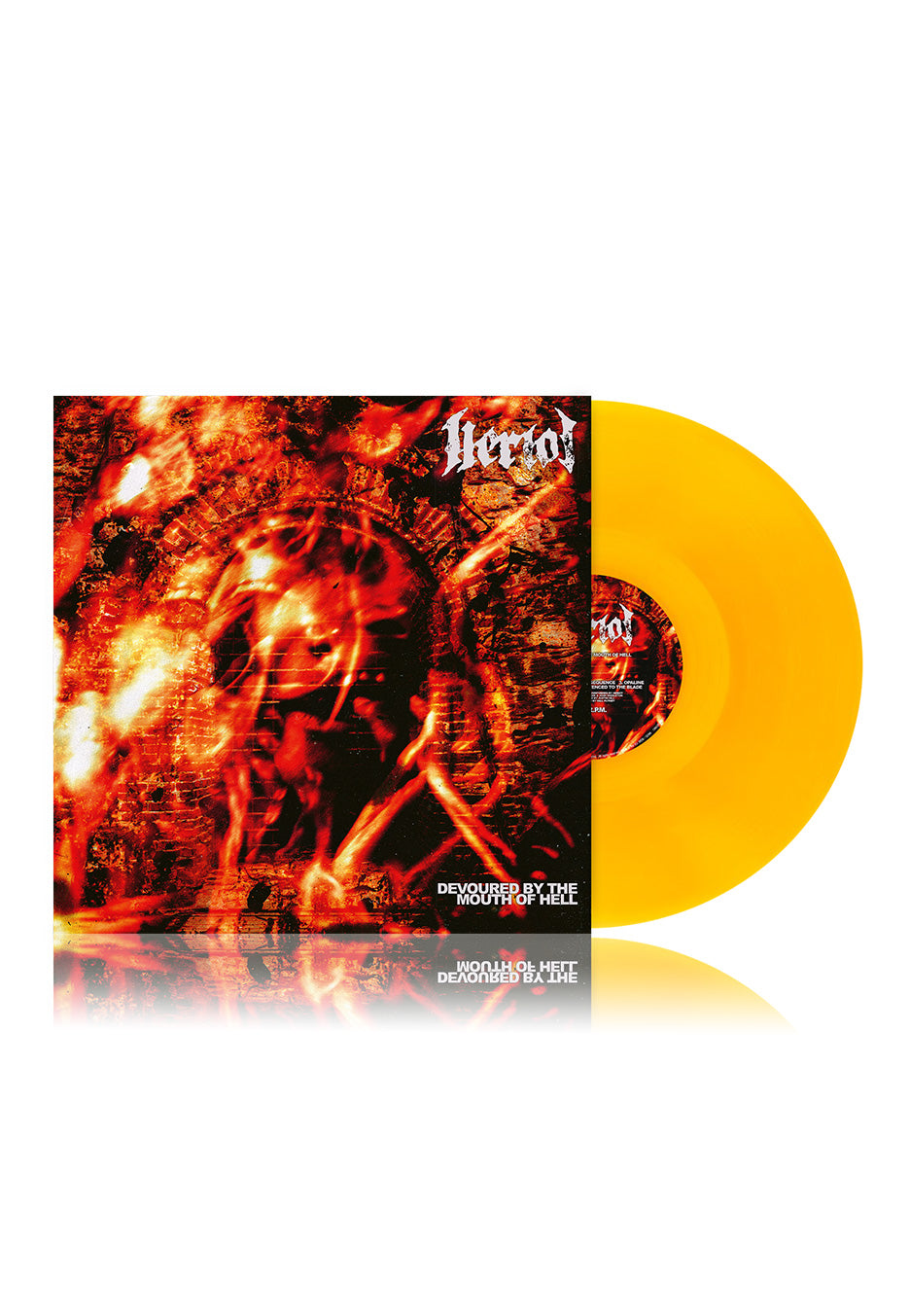 Heriot - Devoured By The Mouth Of Hell Ltd. Transparent Orange - Colored Vinyl | Neutral-Image