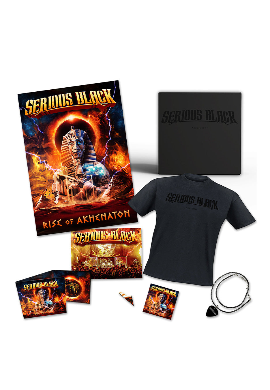 Serious Black - Rise Of Akhenaton Ltd. Box XL - CD Boxset | Neutral-Image