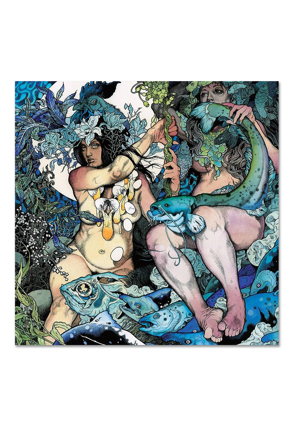 Baroness - Blue Record Ltd. Cyan/Milky Clear/Black - Colored 2 Vinyl | Neutral-Image