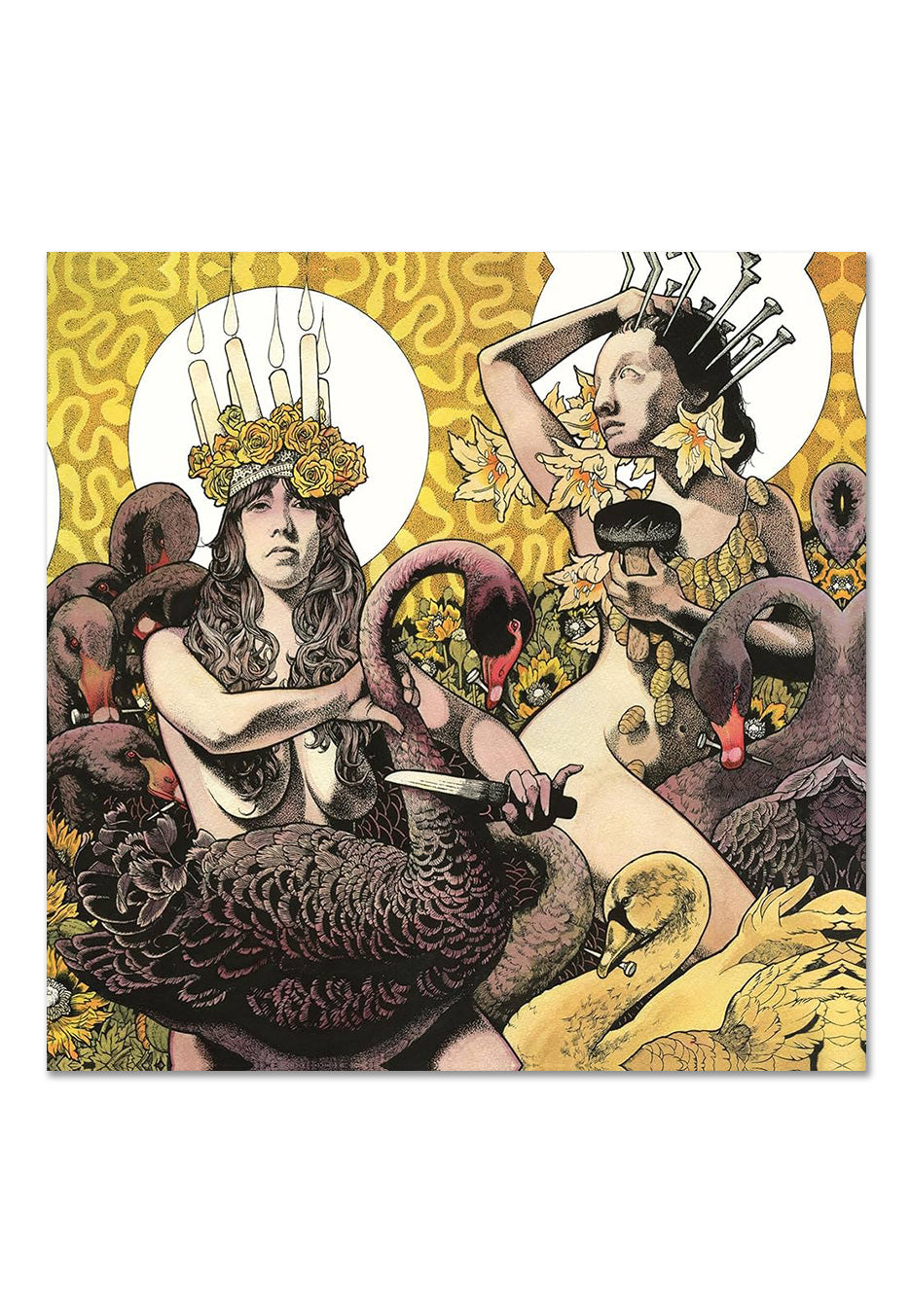 Baroness - Yellow & Green Ltd. Neon Yellow/Green/Milky Clear/Black - Colored 2 Vinyl | Neutral-Image