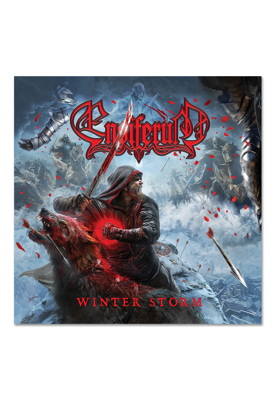 Ensiferum - Winter Storm Ltd. Blood Red - Marbled Vinyl | Neutral-Image