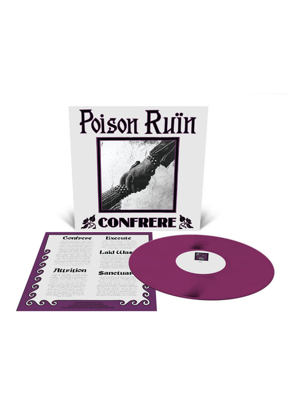 Poison Ruin - Confrere Ltd. Deep Purple - Colored Vinyl | Neutral-Image