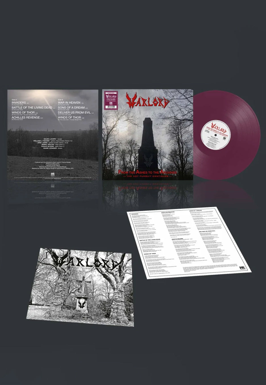 Warlord - From The Ashes To The Archives Ltd. Purple - Colored Vinyl | Neutral-Image