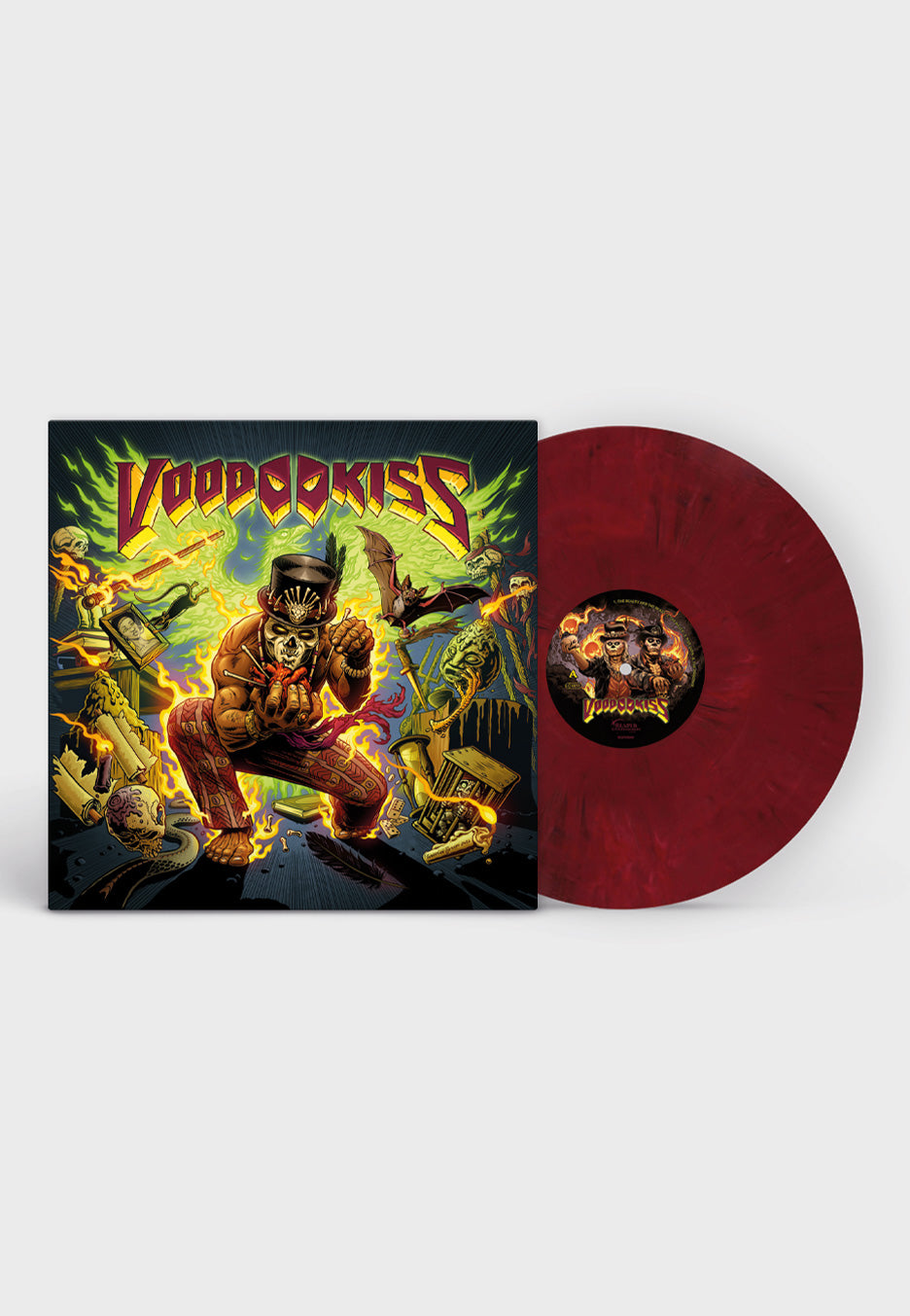 Voodoo Kiss - Voodoo Kiss Ltd. Red - Marbled Vinyl | Neutral-Image