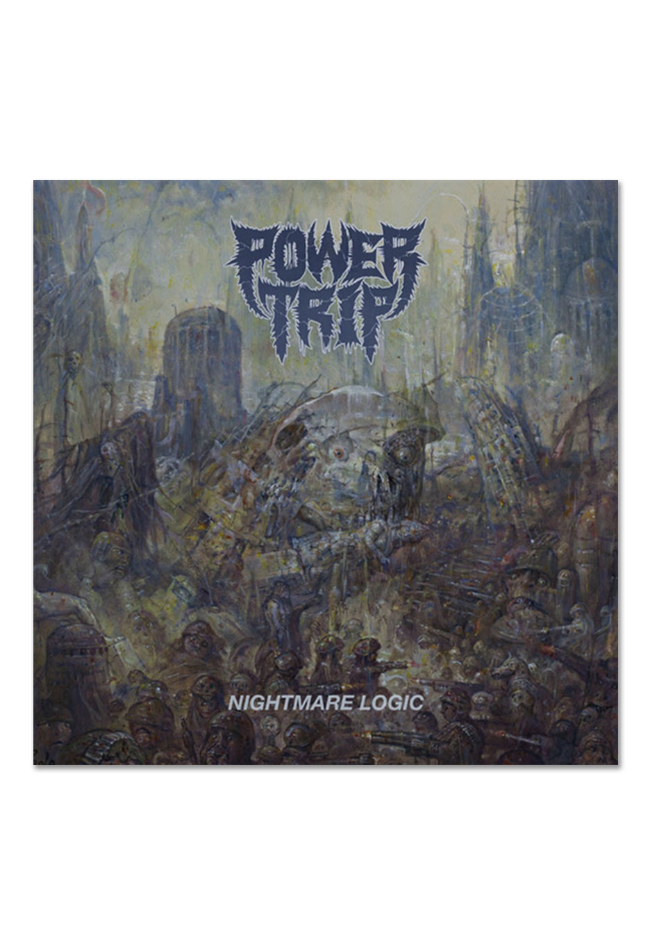 Power Trip - Nightmare Logic Ltd. Purple w/ Red - Splattered Vinyl | Neutral-Image