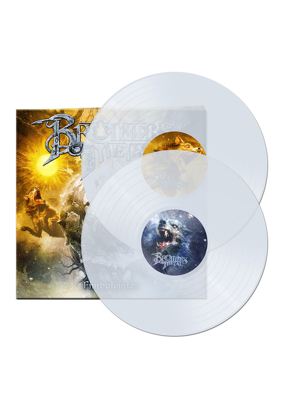 Brothers Of Metal - Fimbulvinter Ltd. Crystal Clear - Colored 2 Vinyl | Neutral-Image