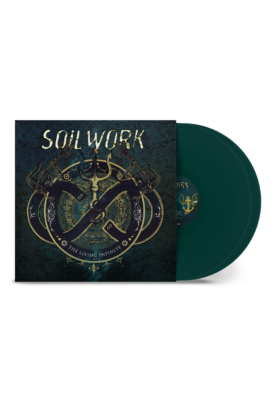 Soilwork - The Living Infinite Ltd. Dark Green - Colored 2 Vinyl | Neutral-Image