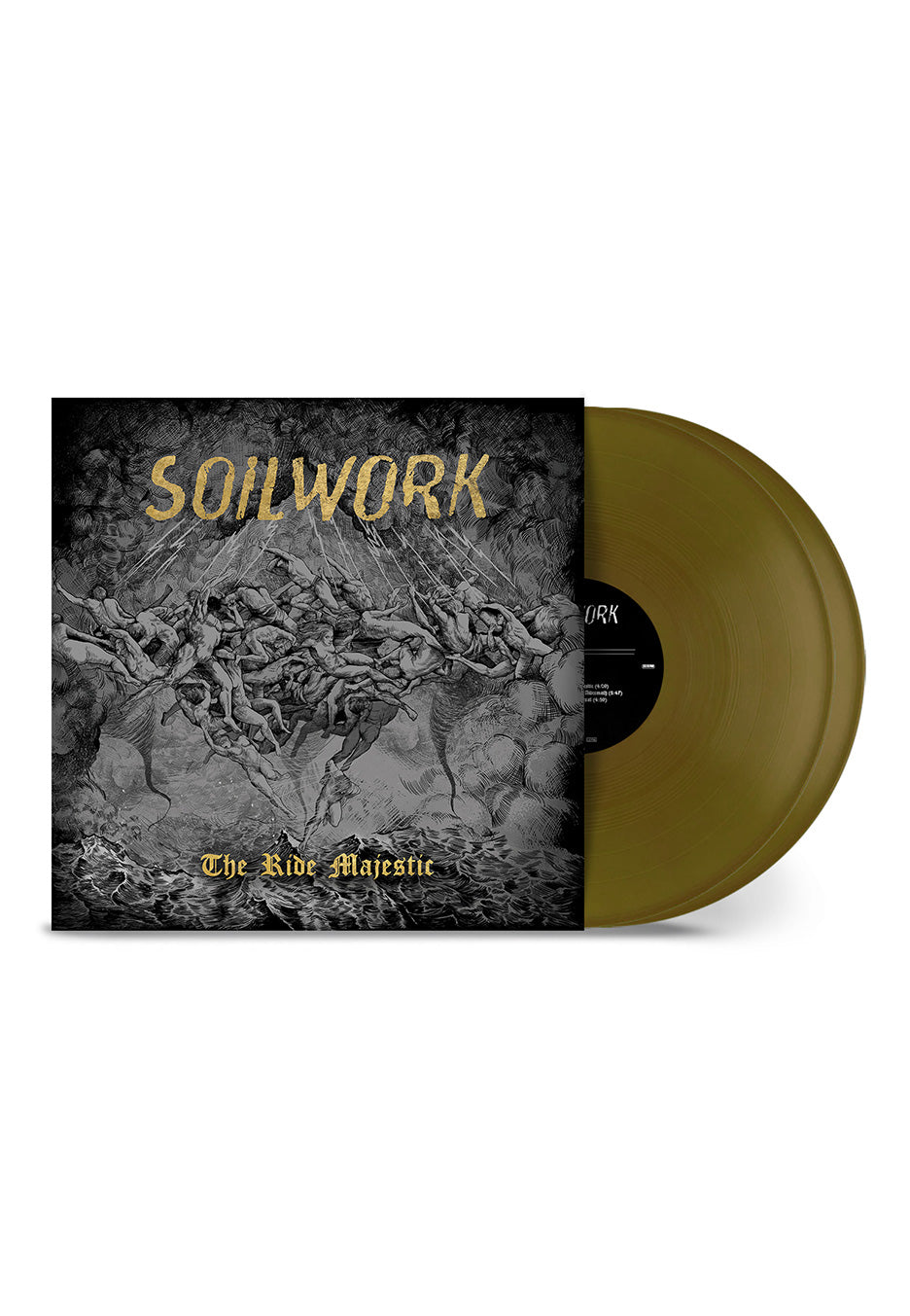 Soilwork - The Ride Majestic Ltd. Gold - Colored 2 Vinyl | Neutral-Image