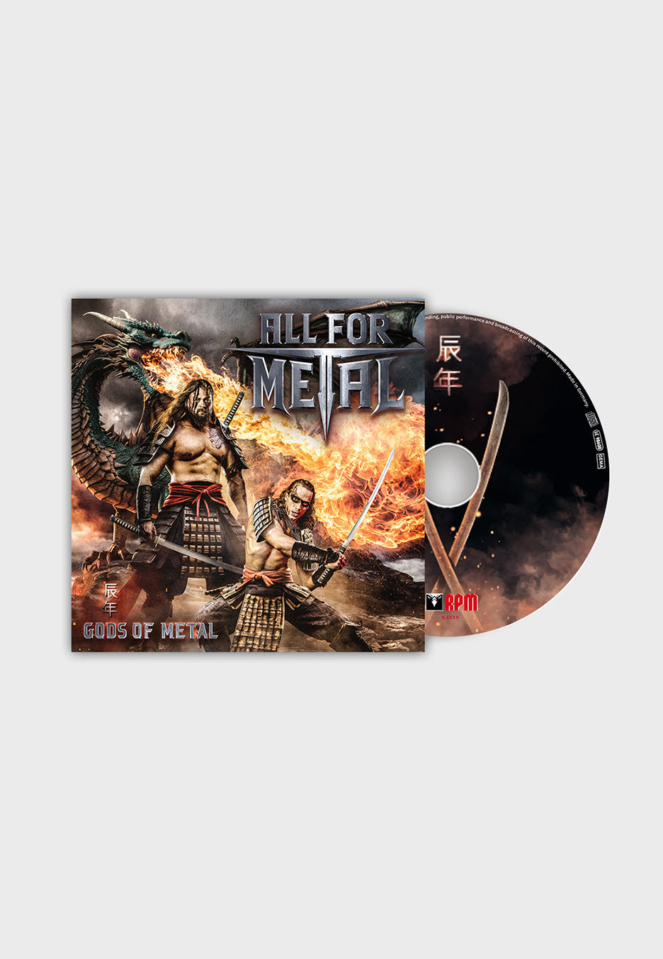 All For Metal - Gods Of Metal Ltd. - Digipak CD | Neutral-Image