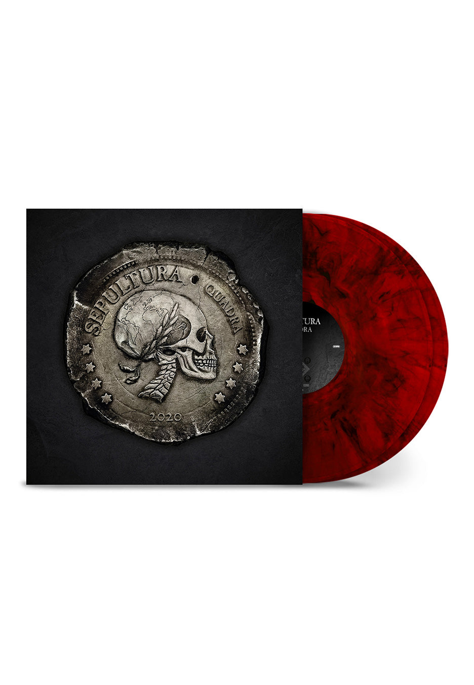 Sepultura - Quadra (40th Anniversary Edition) Ltd. Ruby Red - Marbled 2 Vinyl | Neutral-Image