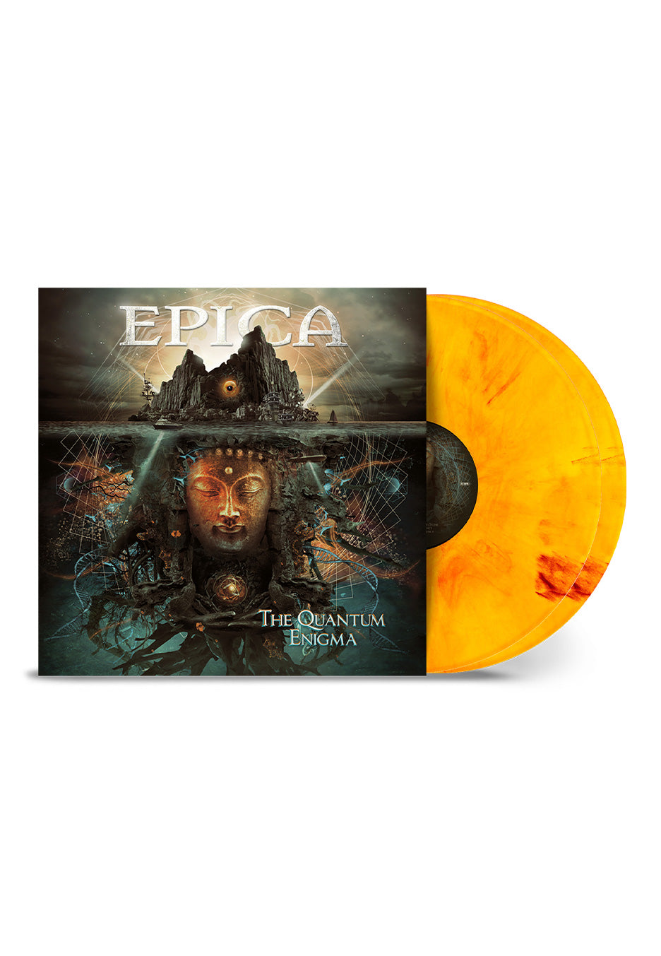 Epica - The Quantum Enigma (10th Anniversary) Ltd. Yellow/Red - Marbled 2 Vinyl | Neutral-Image