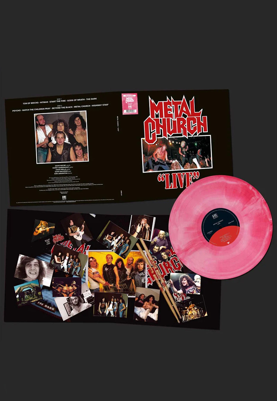 Metal Church - Live Ltd. Red/White Galaxy - Colored Vinyl | Neutral-Image