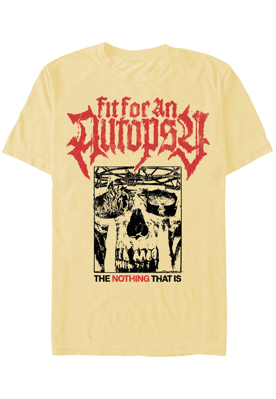 Fit For An Autopsy - Halo Yellow Haze - T-Shirt | Neutral-Image