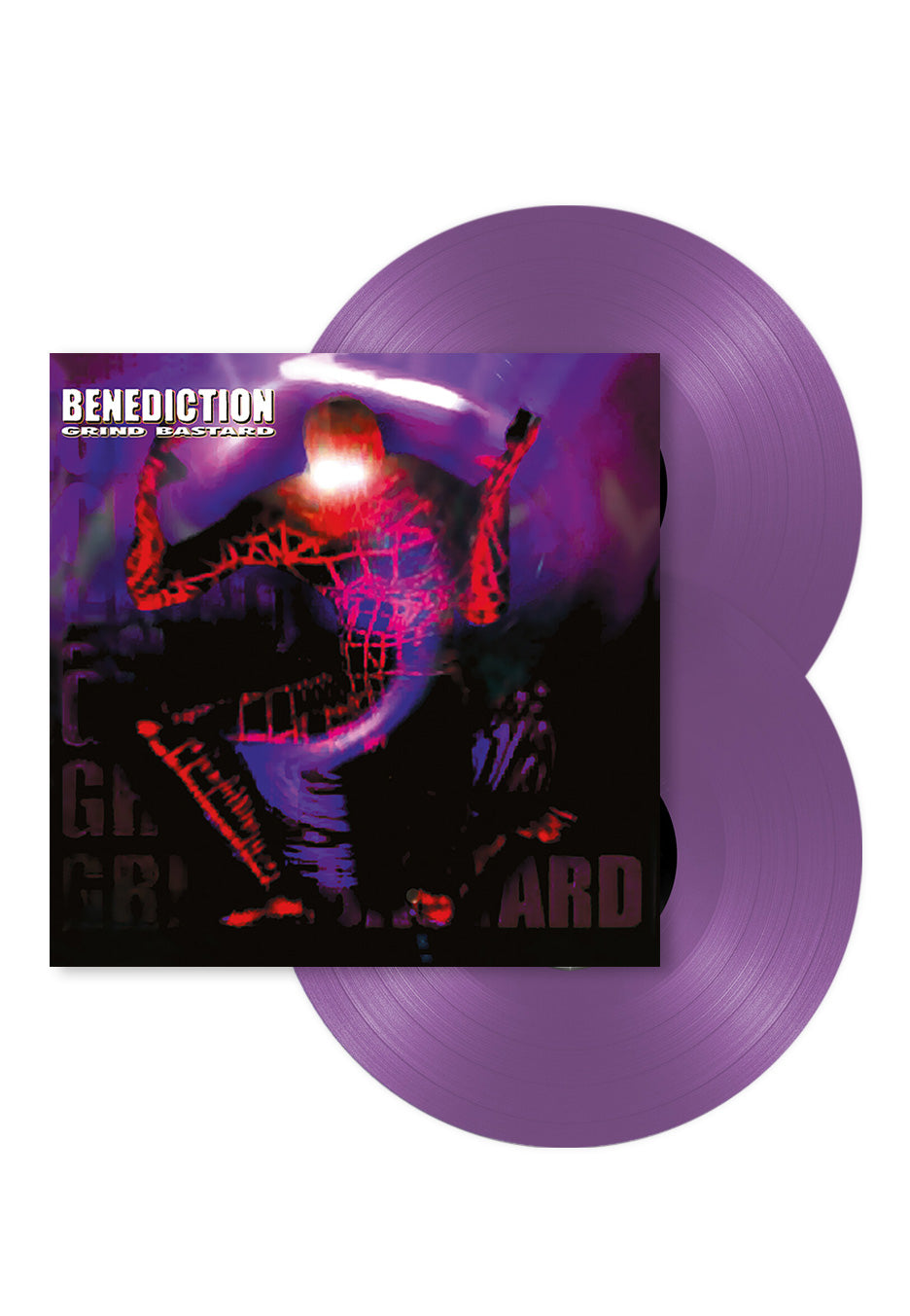 Benediction - Grind Bastard Ltd. Purple - Colored 2 Vinyl | Neutral-Image